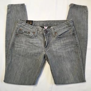 Lucky Brand Montesano Lola Gray Skinny Jeans